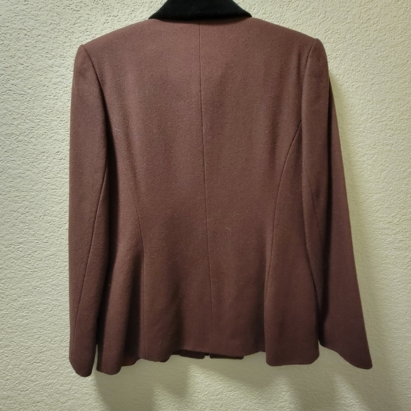 Urban Wool Merino Collection Coat Size 10 Brown - Picture 5 of 5